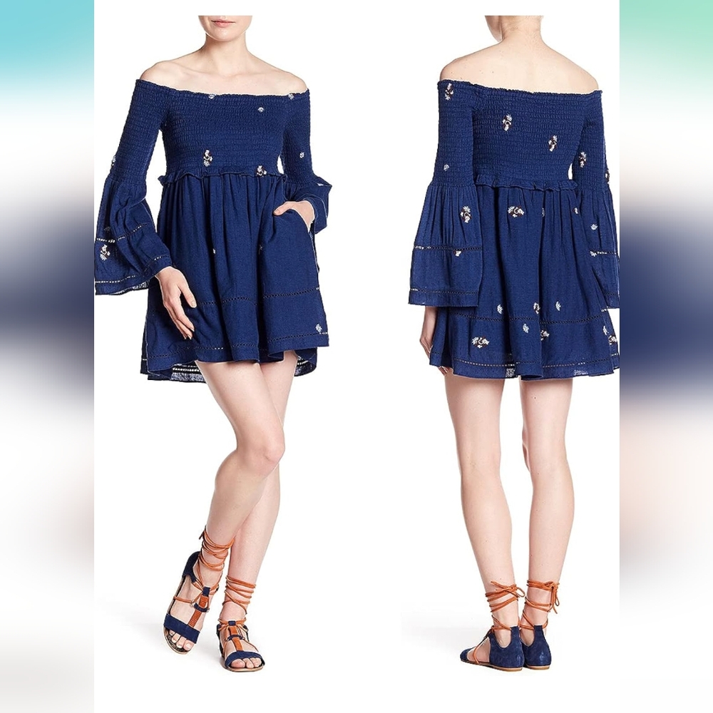 Free people off shoulder dress